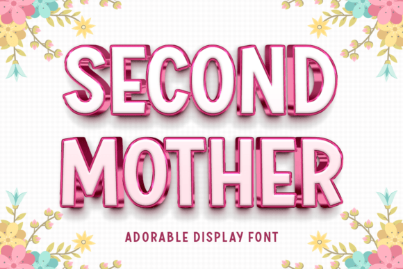 Second Mother: A Versatile Display Typeface for Creative Projects